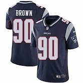 Nike New England Patriots #90 Malcom Brown Navy Blue Team Color NFL Vapor Untouchable Limited Jersey,baseball caps,new era cap wholesale,wholesale hats
